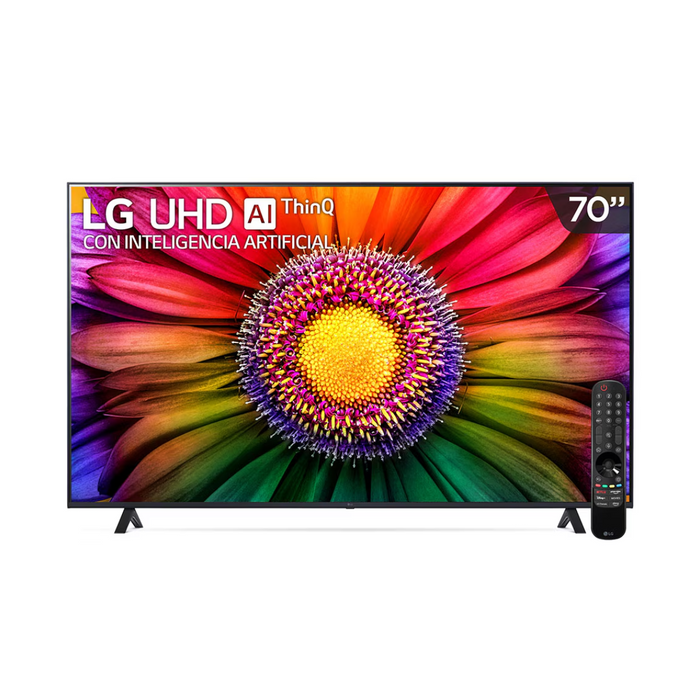 LG Smart TV 70" ThinQ AI 4K UR87 Reacondicionado Reuse México