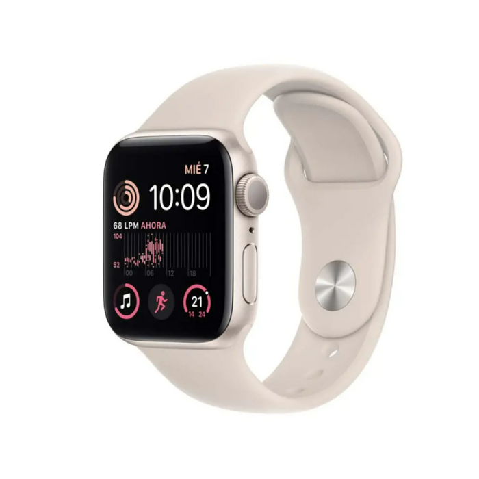 Apple Watch SE (2d gen) Aluminio (40mm) Blanco Reacondicionado Reuse México